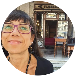 Giordana Ungaro, autrice di Spectum. Thriller esoterico. E di Battaglie di Neve
