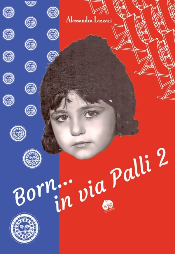 71ZKjwx1cwL._SL1447_ Copertina del libro Born... in via Palli 2 di Alessandra Lazzari