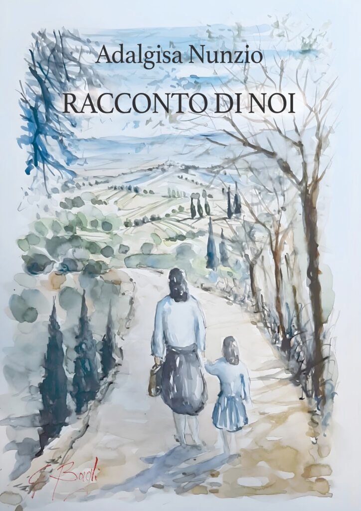 Copertina del libro Racconto di noi di Adalgisa Nunzio – dipinto di Gianni Bagli