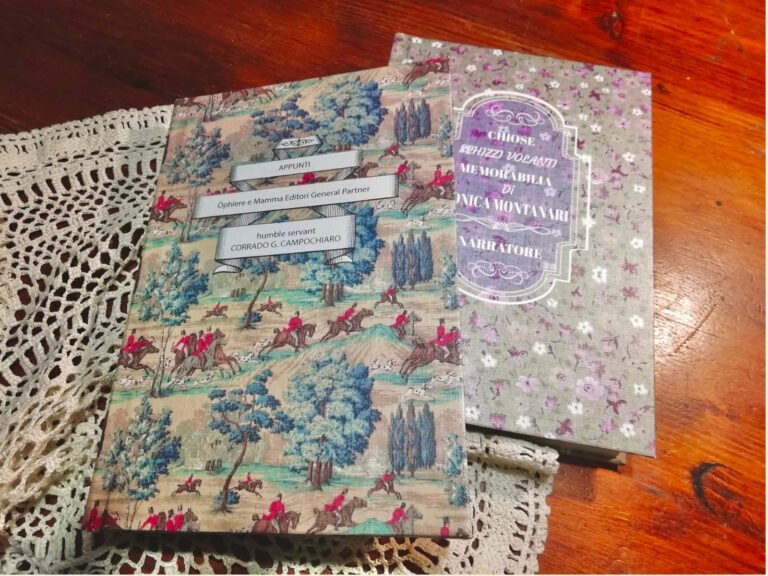 Taccuini personalizzati con grafica retrò e cover plastificate - Òphiere