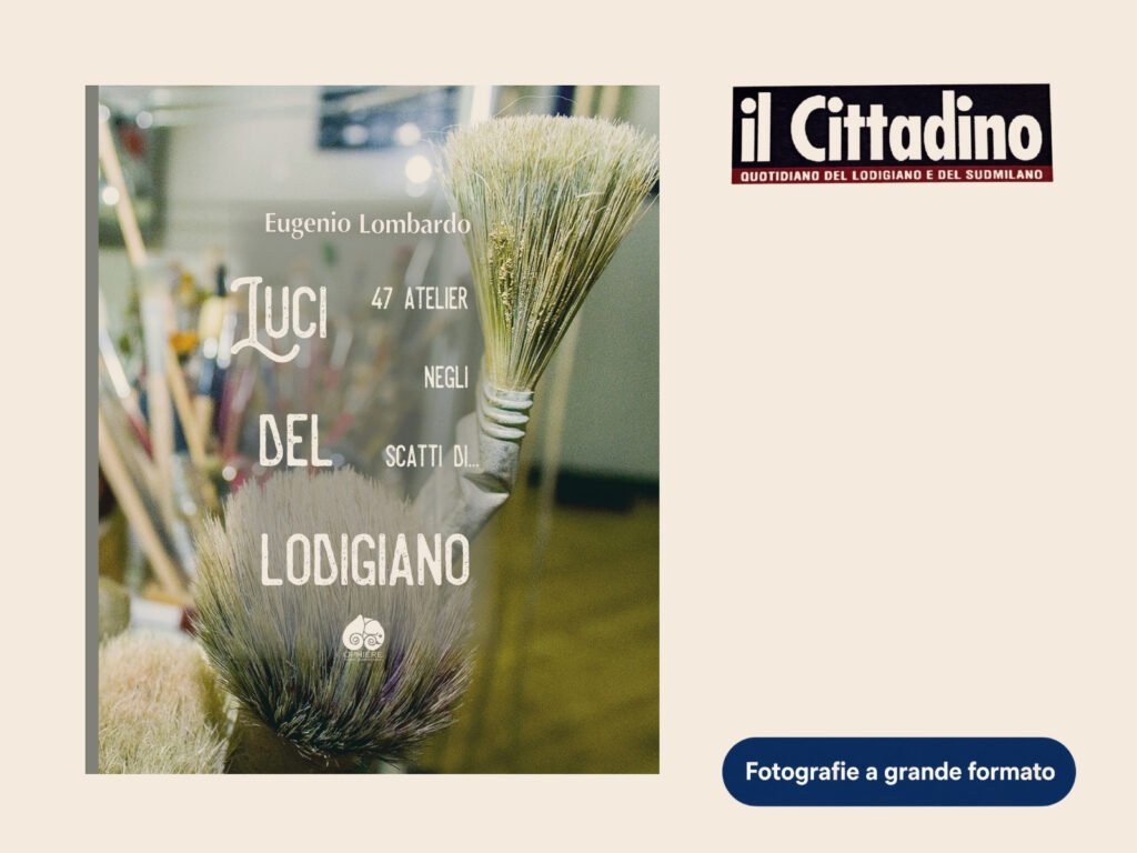Libro per associazioni - Artisti del Lodigiano, scatti a grande formato